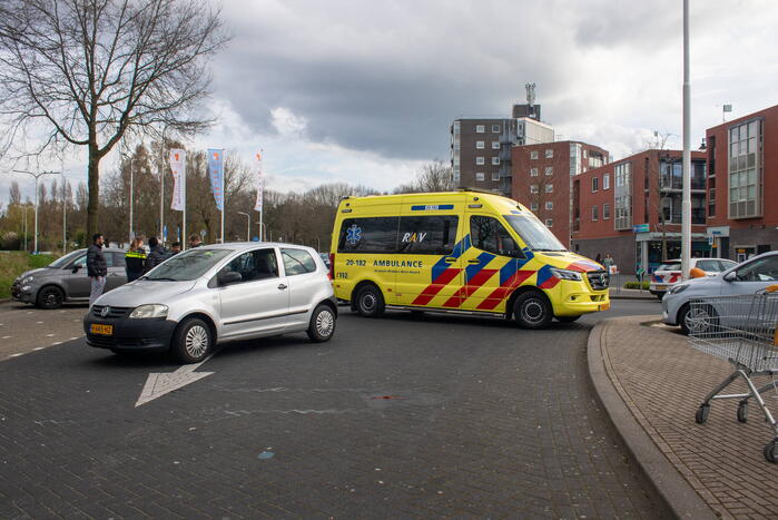 Voetganger aangereden door automobilist