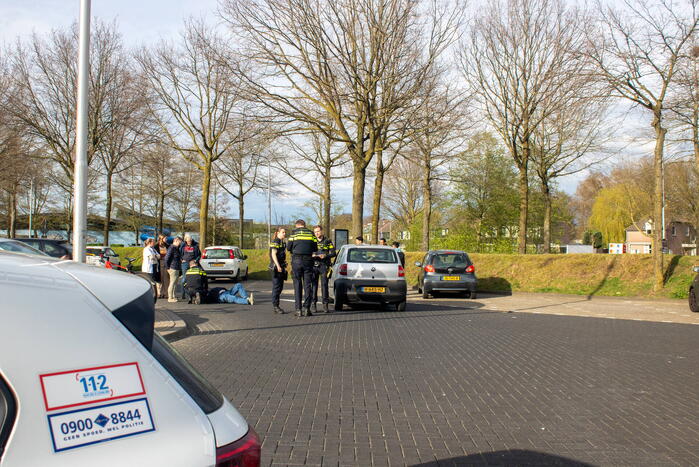 Voetganger aangereden door automobilist