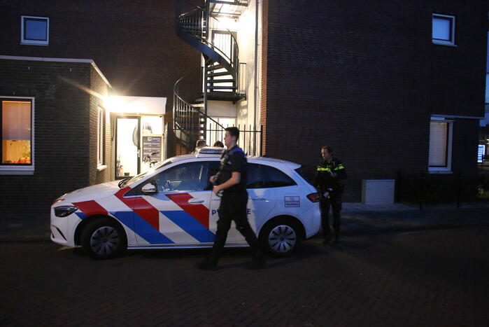 Hulpdiensten ingezet voor steekincident, verdachte aangehouden