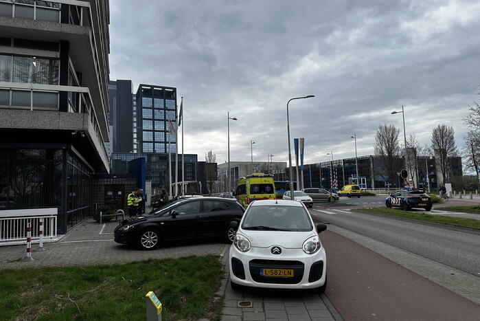 Schade na kop-staartaanrijding