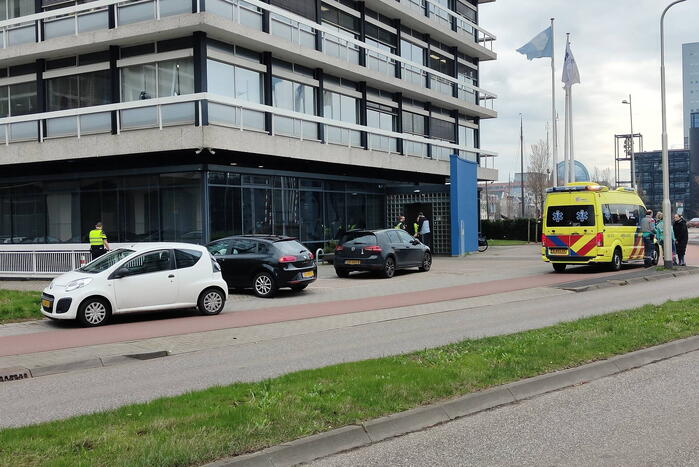 Schade na kop-staartaanrijding