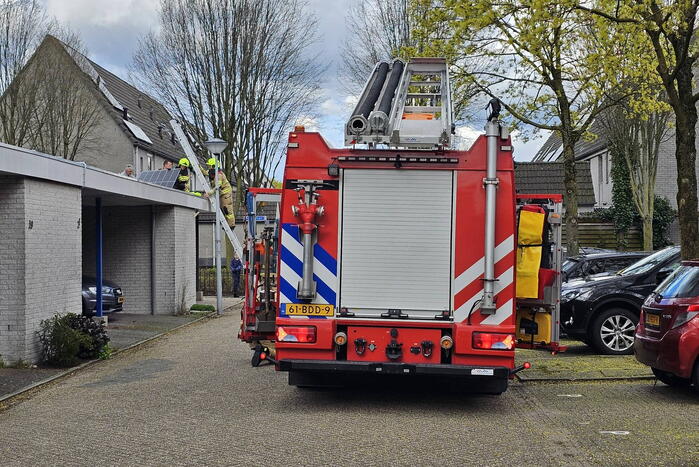 Micro omvormer zorgt voor brand op dak