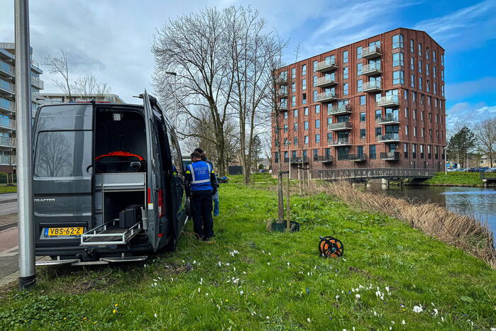 Zoekactie met onderwatercamera naar vermiste Aart