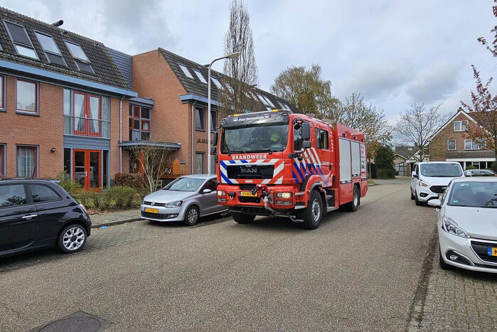 Woonlocatie ontruimd wegens brand