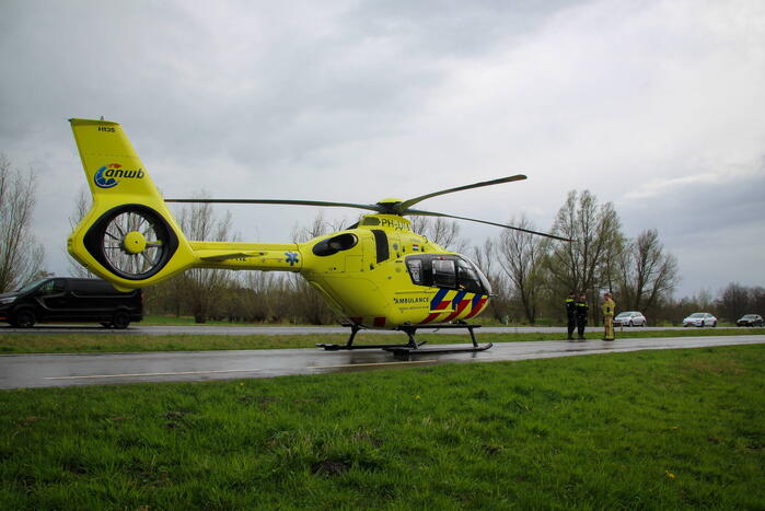 Veel hulpdiensten voor medische noodsituatie