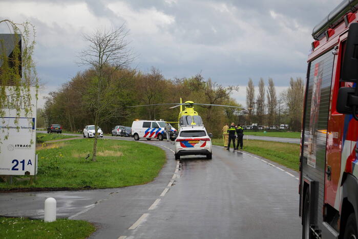 Veel hulpdiensten voor medische noodsituatie