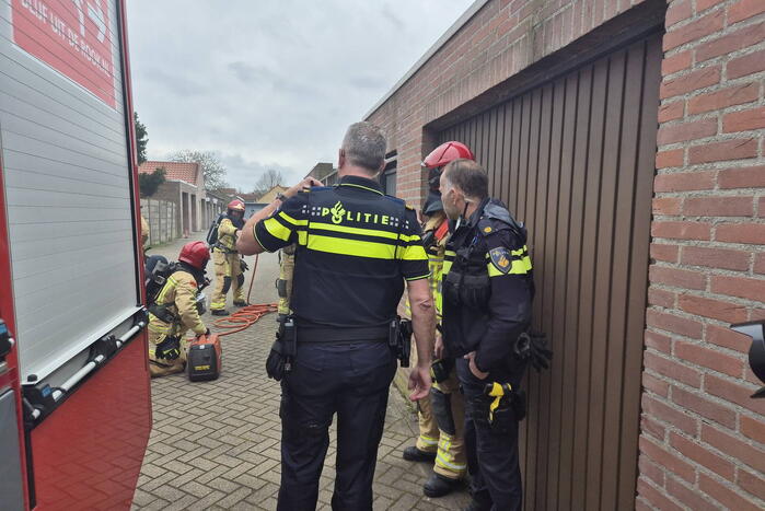 Acculader veroorzaakt kortsluiting en brand in garagebox