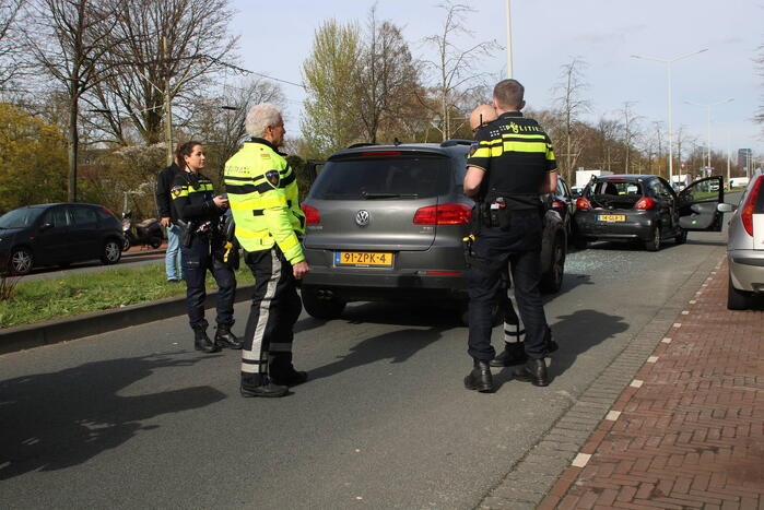 Ravage en gewonden bij kop-staartbotsing