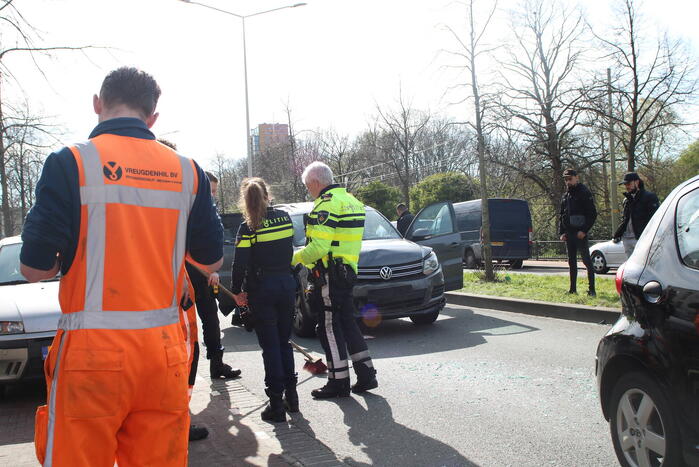 Ravage en gewonden bij kop-staartbotsing