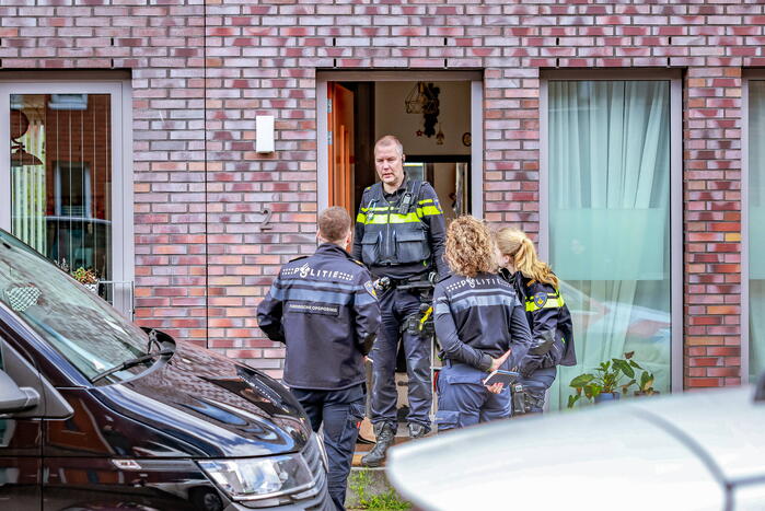 Traumahelikopter landt in Vathorst