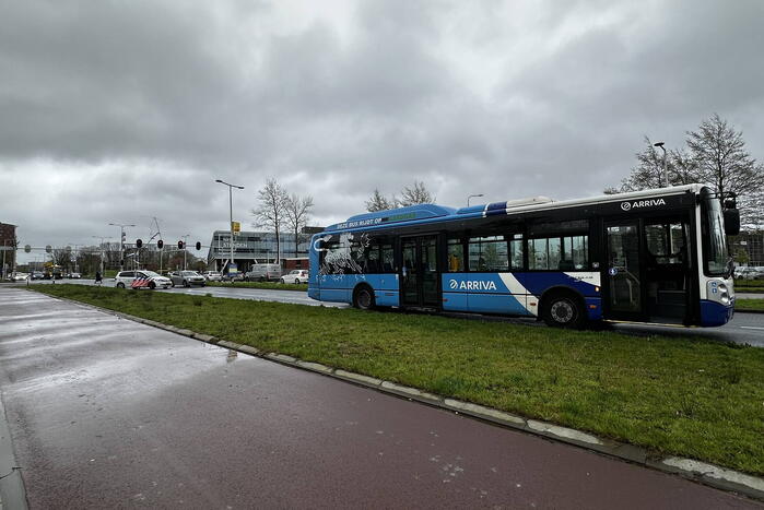Defecte lijnbus zorgt voor verkeershinder