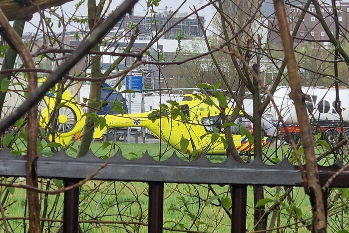 Winkeldief slaat op de vlucht en springt zeven meter naar benenden