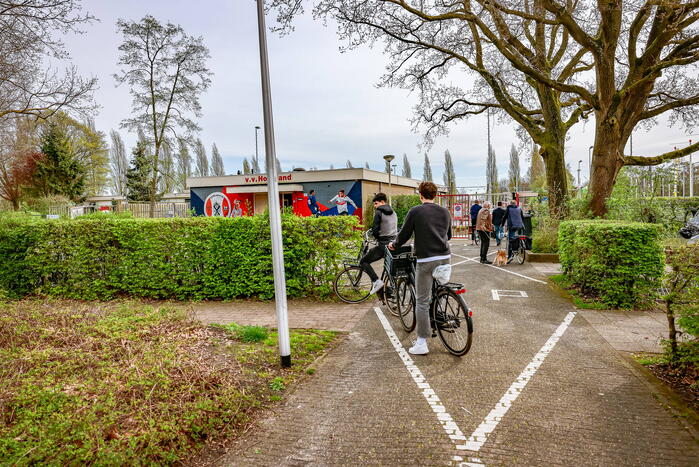 Voetbalwedstrijden afgelast na brand