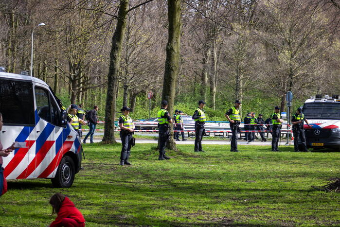Politie massaal aanwezig bij demonstratie, meerdere charges uitgevoerd