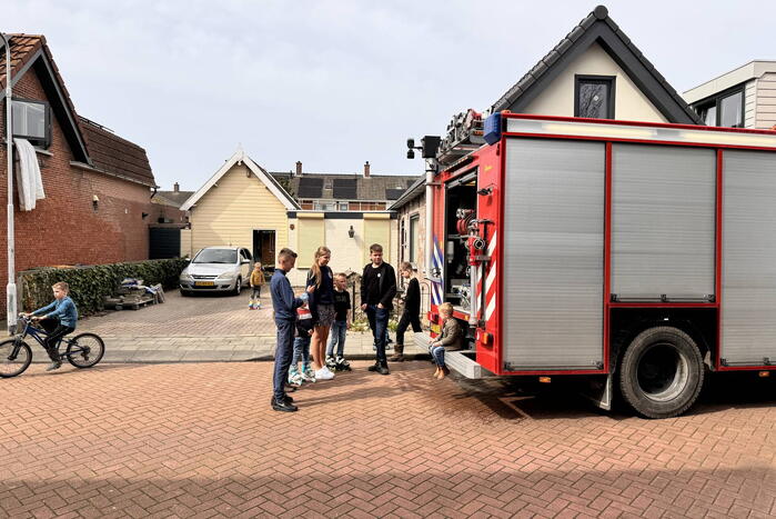 Gaslekkage door werkzaamheden in tuin van woning