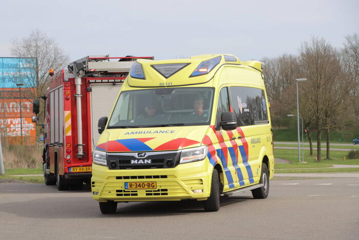 Echtpaar komt in botsing met auto
