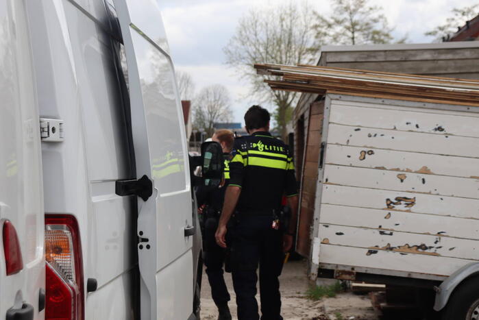 Politie ontmanteld hennepplantage