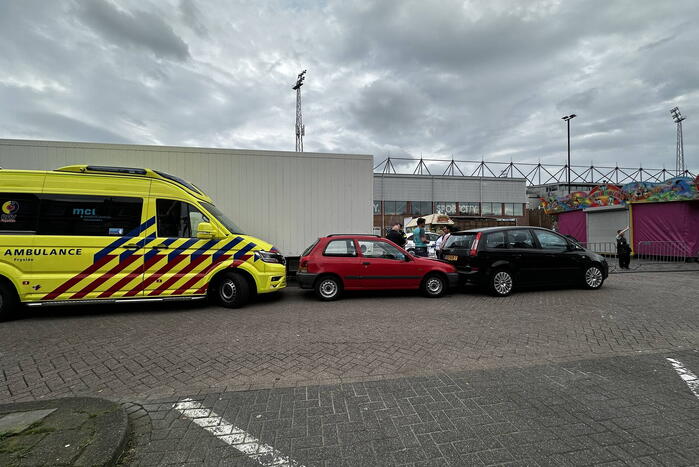 Meerdere auto's betrokken bij botsing