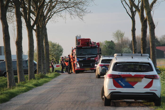 Stoffelijk overschot in water door fietsers aangetroffen