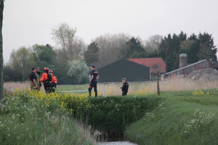 Stoffelijk overschot in water door fietsers aangetroffen