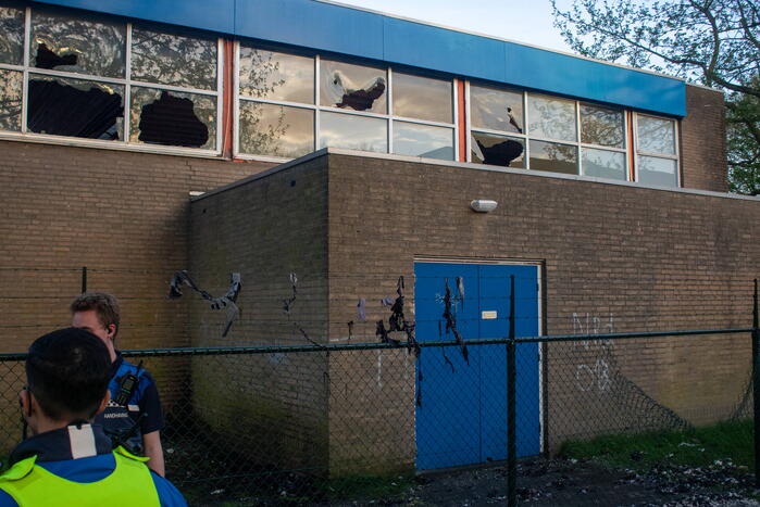 Opnieuw vernielingen bij verlaten gymzaal