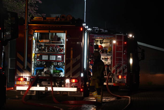 Kalveren omgekomen bij grote brand