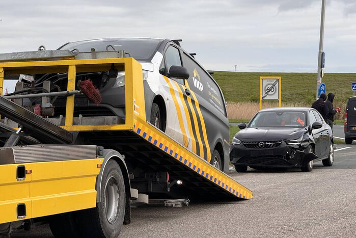 Flinke schade bij frontale botsing