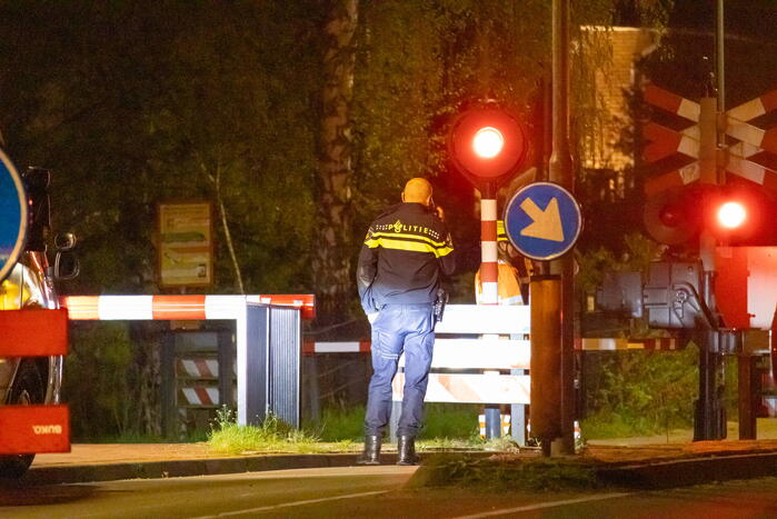 Treinverkeer gestremd na ongeval op overweg