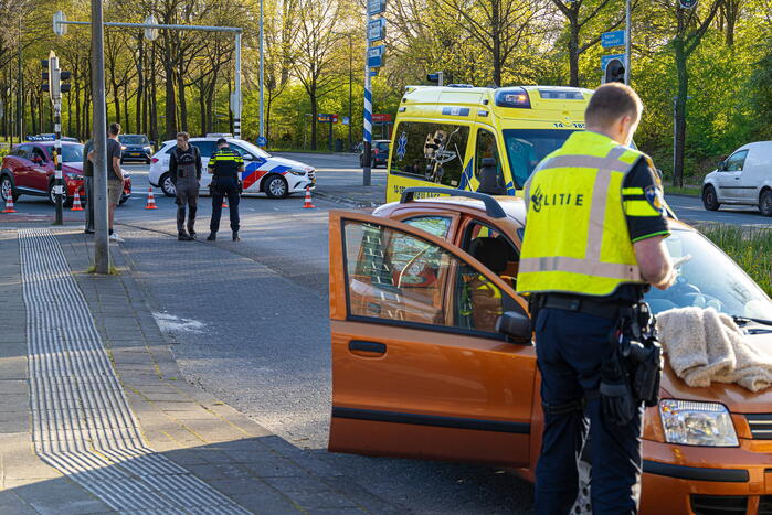 Fietser aangereden door automobilist