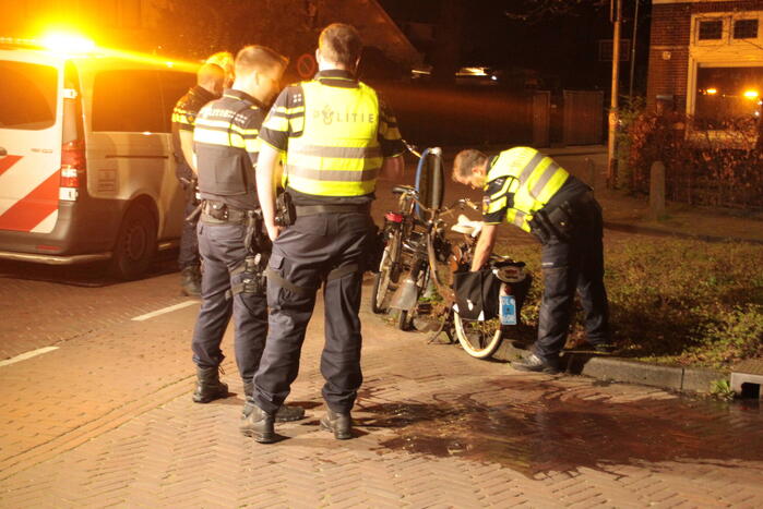 Solex bestuurder gewond bij aanrijding met fietser