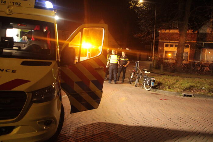 Solex bestuurder gewond bij aanrijding met fietser