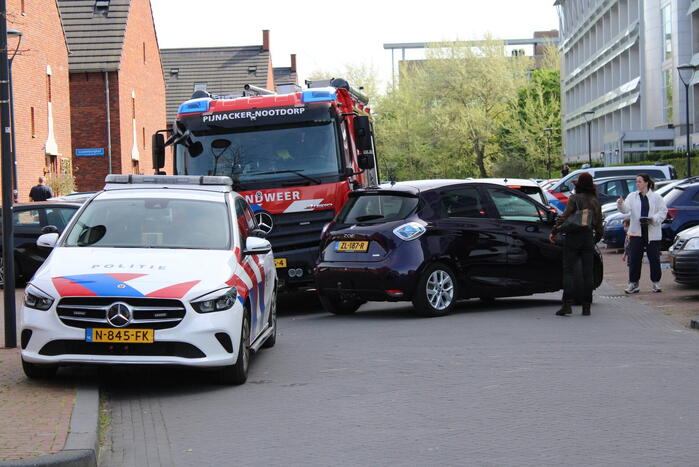 Brand in een studentenhuis van technische Universiteit