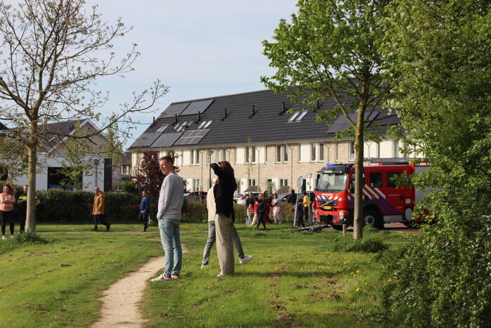Politiehelikopter en veel hulpdiensten aanwezig voor valse melding