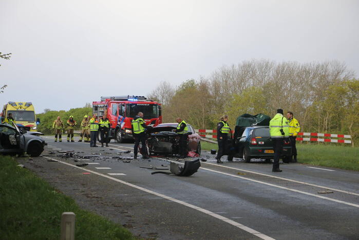 Meerdere gewonden bij ernstig ongeval