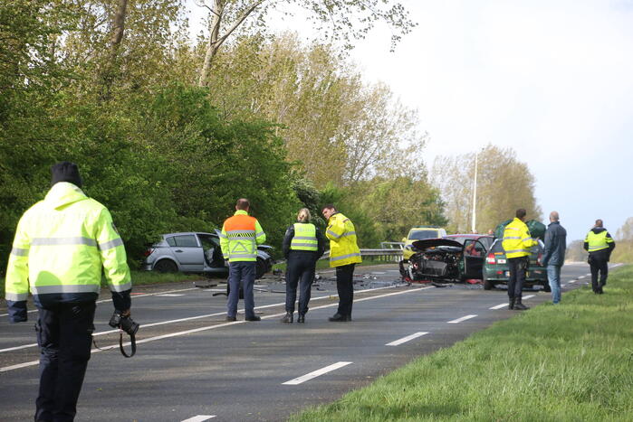 Meerdere gewonden bij ernstig ongeval