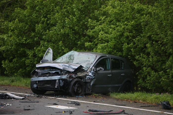 Meerdere gewonden bij ernstig ongeval