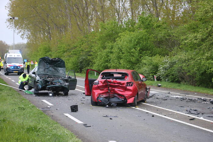 Meerdere gewonden bij ernstig ongeval