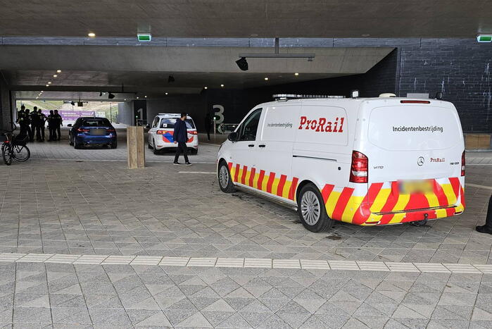 Veel politie op de been na melding van persoon met vuurwapen in trein