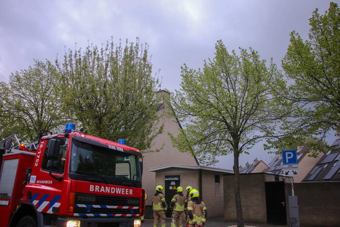 Dakrand los door harde wind