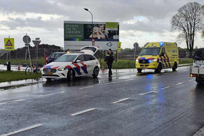 Fietser aangereden door automobilist