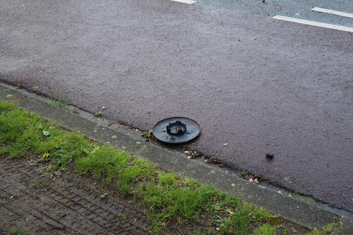 Scooterrijder in botsing met bakwagen