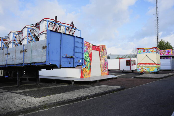 Laatste loodjes voor start van kermis