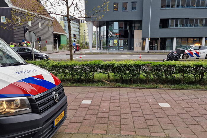 Maaltijdbezorger gewond bij ongeval