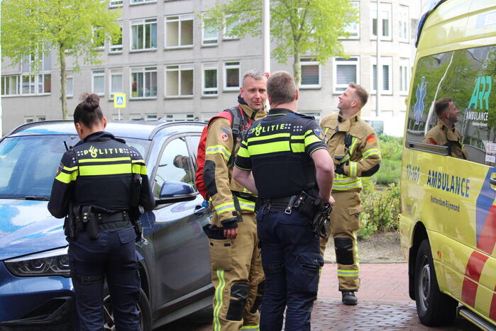 Kinderen nagekeken in ambulance na brand in oven