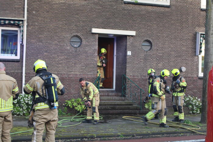 Brandweer ingezet na brand in meterkast