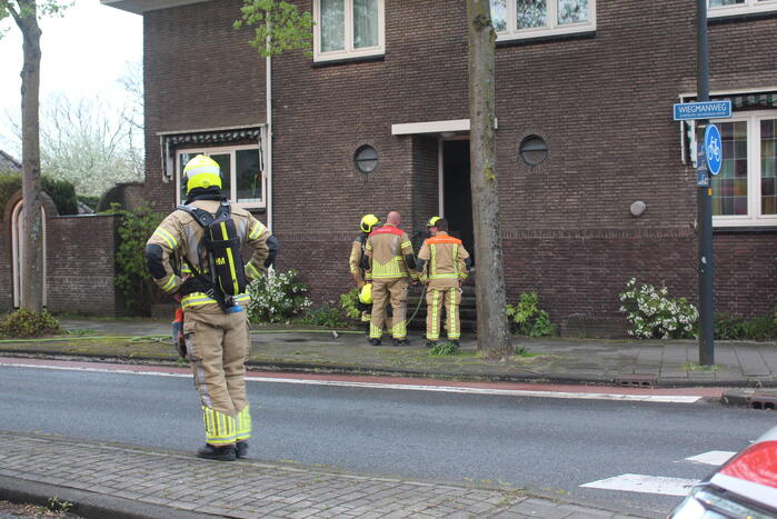 Brandweer ingezet na brand in meterkast
