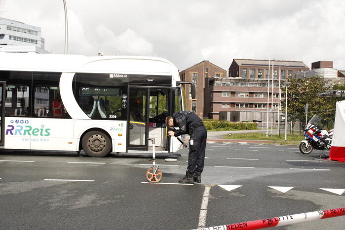 Scootmobieler overleden na aanrijding met lijnbus