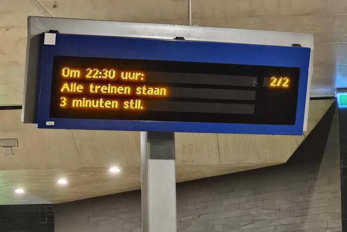 Busverkeer enkele minuten onderbroken wegens staking