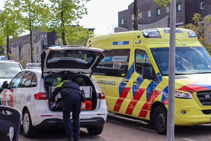 Brandweer ventileert appartement na kleine brand