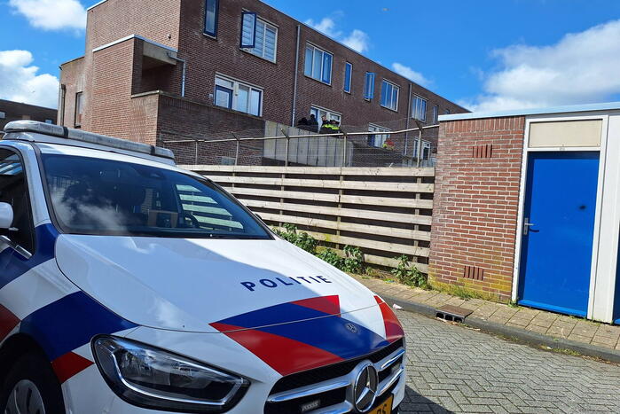 Brandweer ventileert appartement na kleine brand